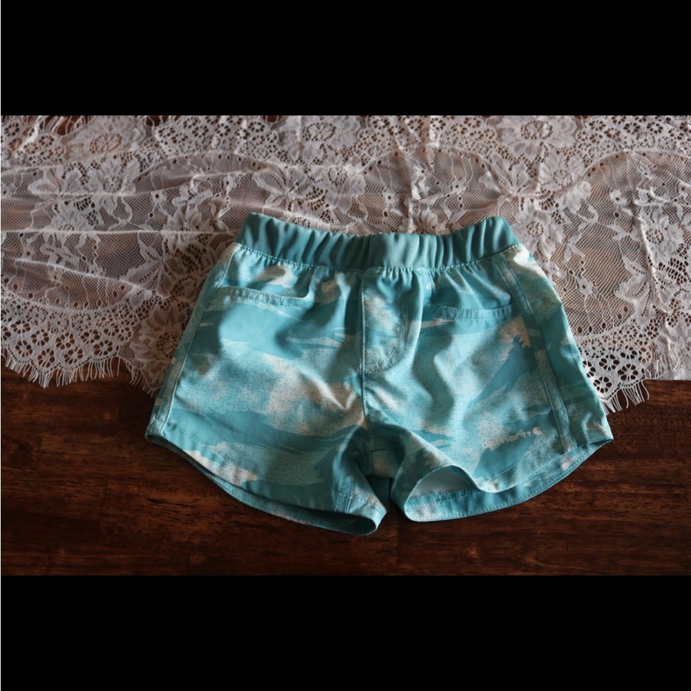 Carhartt Teal Elastic Waistband